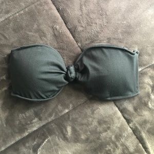 Aerie knot front bandeau bikini top- worn once